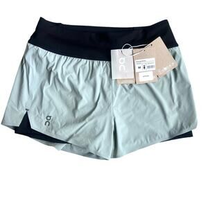 On Running Cloud Women’s Running Shorts Cobble Black NWT Trail Athleisure Medium